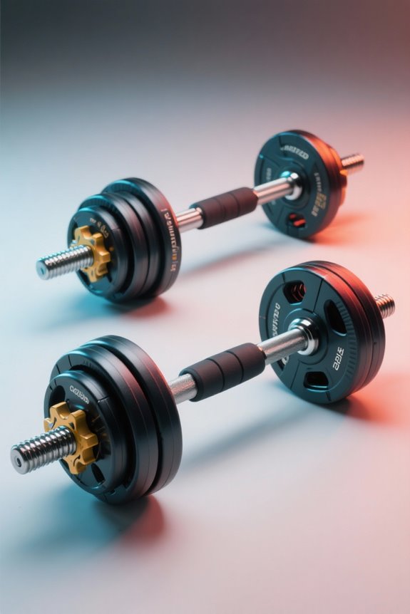 adjustable barbells for home gym