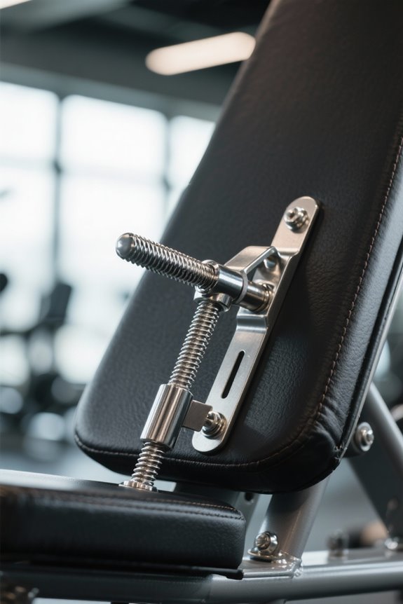 bench angle affects core
