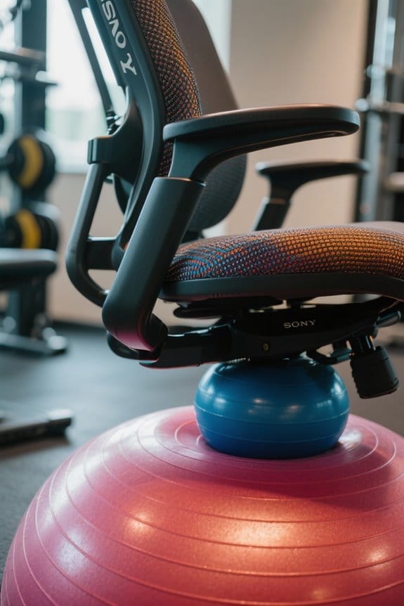 choosing a stability ball chair