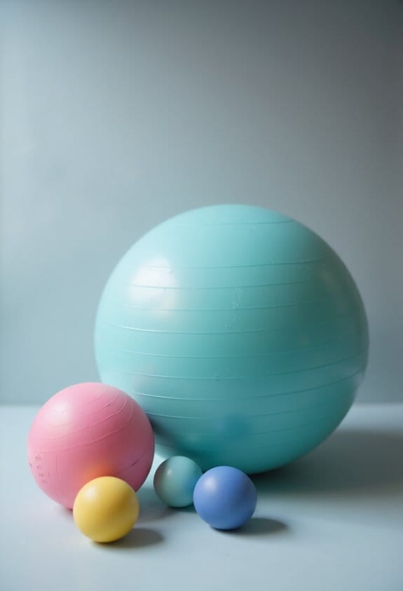 comfortable labor with birthing balls
