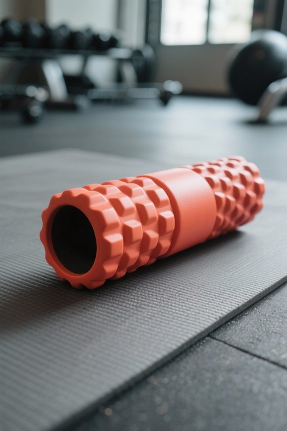 foam rolling enhances workout preparation