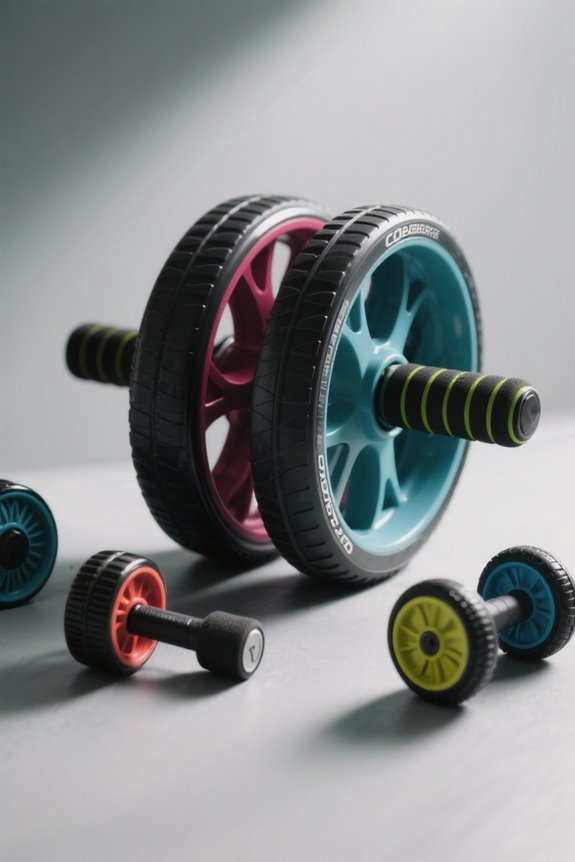 home workout exercise wheels
