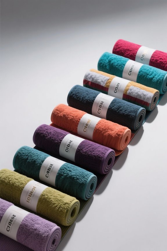 hot yoga mat towels