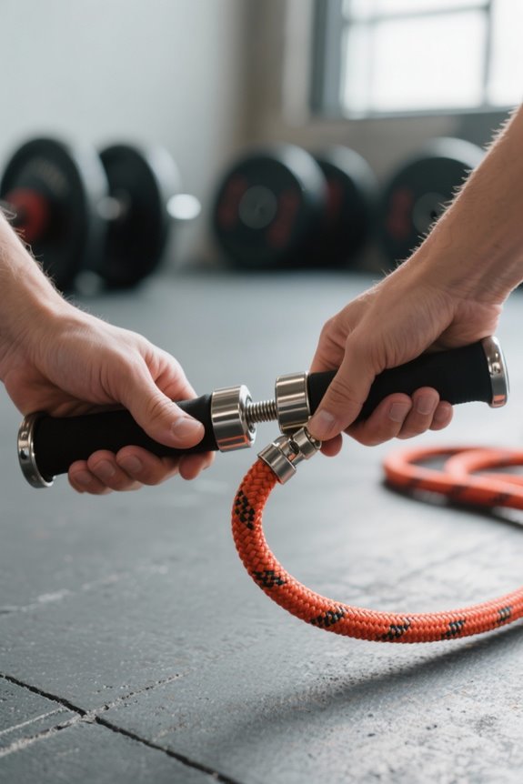 optimal jump rope length