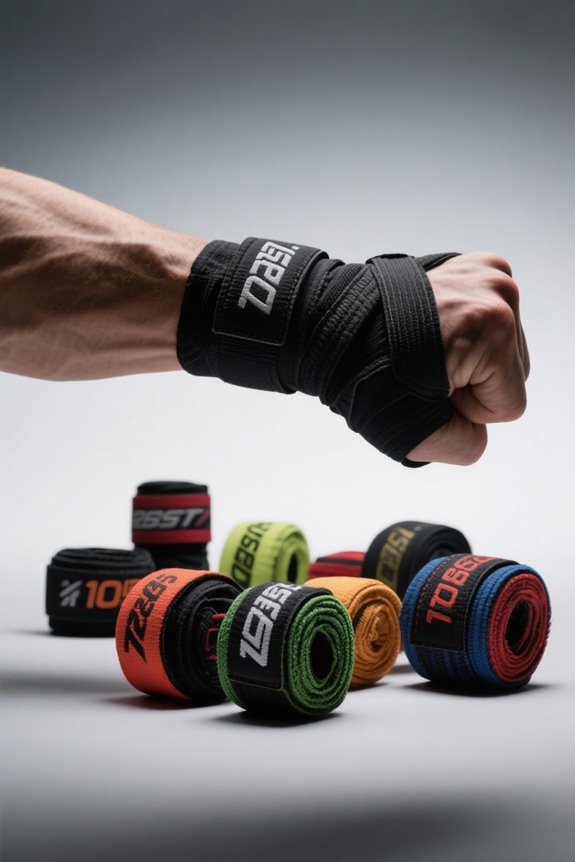 top gym wrist wraps