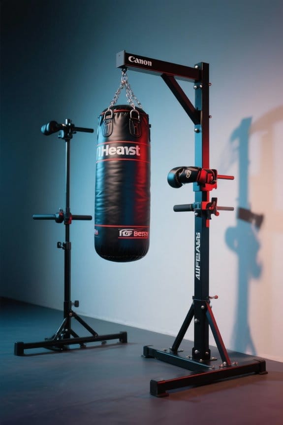top heavy bag stands